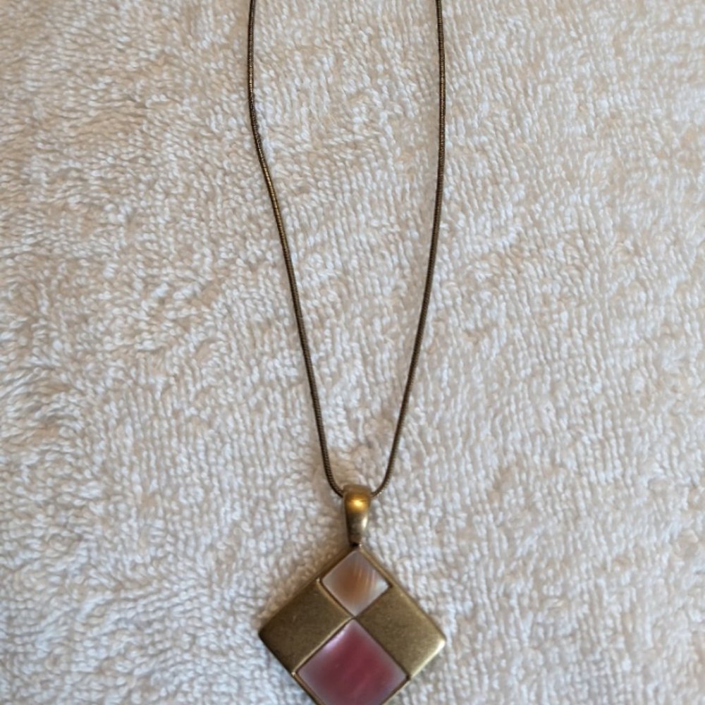 Vintage Lia Sophia Hopscotch necklace